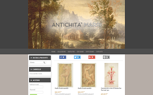 Il sito online di Antichità Marri