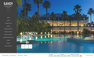 Il sito online di Savoy beach hotel Paestum