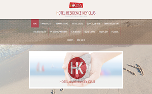 Il sito online di Hotel Key Club