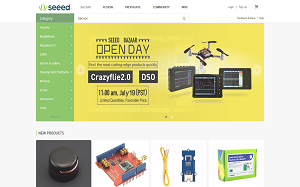 Visita lo shopping online di Seeed studio