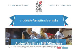 Il sito online di Oktober Fest Genova