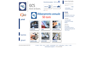 Il sito online di Genova Car Sharing