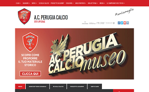 Il sito online di Perugia Calcio