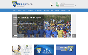 Il sito online di Frosinone calcio