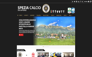 Il sito online di Spezia Calcio
