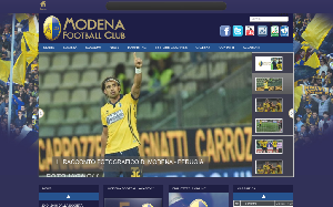 Il sito online di Modena calcio
