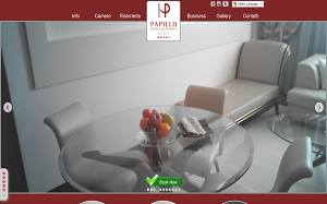 Il sito online di Papillo Hotel