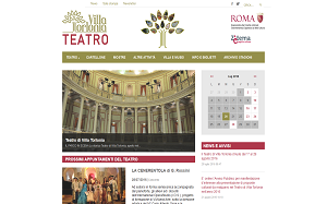 Il sito online di Teatro di villa Torlonia