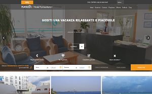Il sito online di Apartamentos Formentera