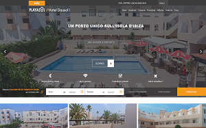 Il sito online di Apartamentos Dausol Ibiza