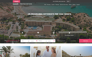 Il sito online di Hotel Club Cala Tarida Ibiza
