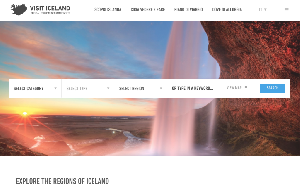 Il sito online di Visita Islanda
