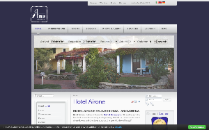 Il sito online di Hotel Airone Baja Sardinia