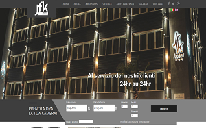 Il sito online di JFK Hotel Napoli