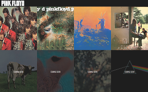 Il sito online di Pink Floyd