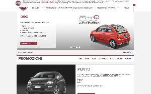Il sito online di Fiat Promozioni