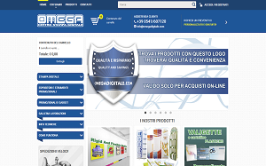 Il sito online di Omega digitale