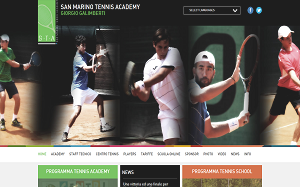 Il sito online di San Marini Tennis Academy