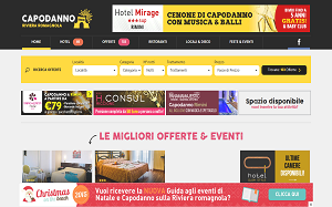 Il sito online di Capodanno Rimini