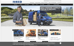 Il sito online di IVECO
