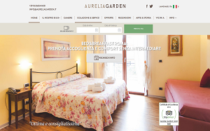 Il sito online di Aurelia garden Bed and Breakfast