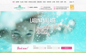 Il sito online di Camping Laguna Village