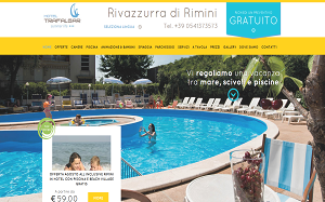 Il sito online di Hotel Trafalgar Rivazzurra Rimini