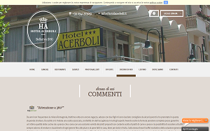 Il sito online di Hotel Acerboli