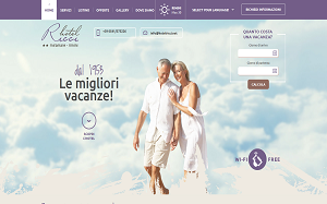 Il sito online di Hotel Ricci Miramare