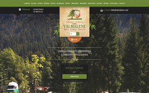 Il sito online di Camping Valmalene