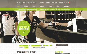 Il sito online di Cycling Oxygen Hotel