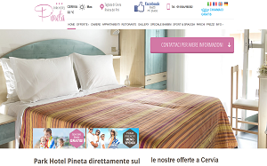 Il sito online di Park Hotel Pineta
