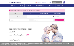 Il sito online di Finnair