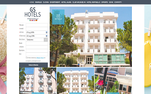 Il sito online di GS Hotels