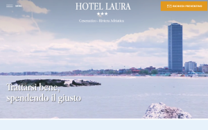 Il sito online di Laura Hotel Cesenatico