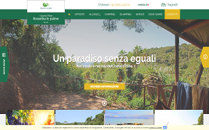 Il sito online di Camping Rosselba le Palme