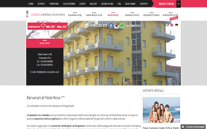 Il sito online di Hotel Nova Cesenatico