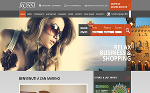 Il sito online di Hotel Rossi San Marino