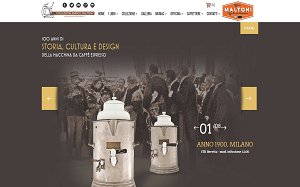 Il sito online di Espresso made in Italy