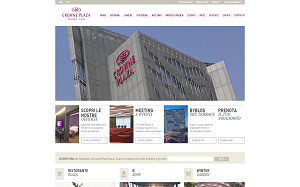 Il sito online di Crowne Plaza Verona