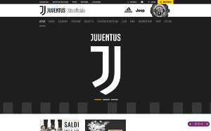Il sito online di Juventus