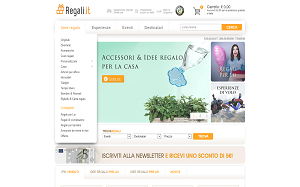 Il sito online di Regali.it