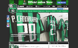 Visita lo shopping online di Sassuolo calcio