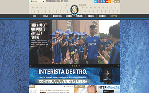 Il sito online di Inter