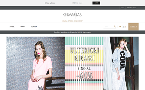 Il sito online di Gilmarlab Boutique