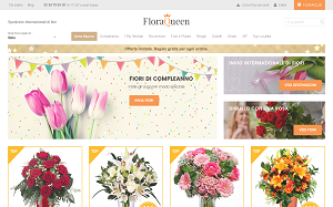 Il sito online di FloraQueen