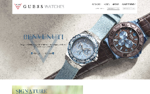 Il sito online di GUESS Watches