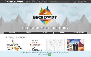 Il sito online di BeCrowdy