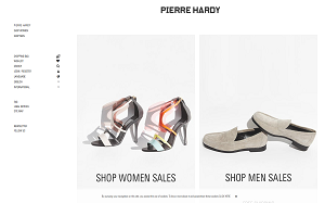 Visita lo shopping online di Pierre Hardy