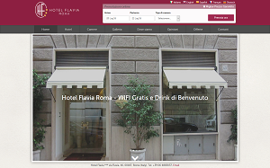 Il sito online di Hotel Flavia